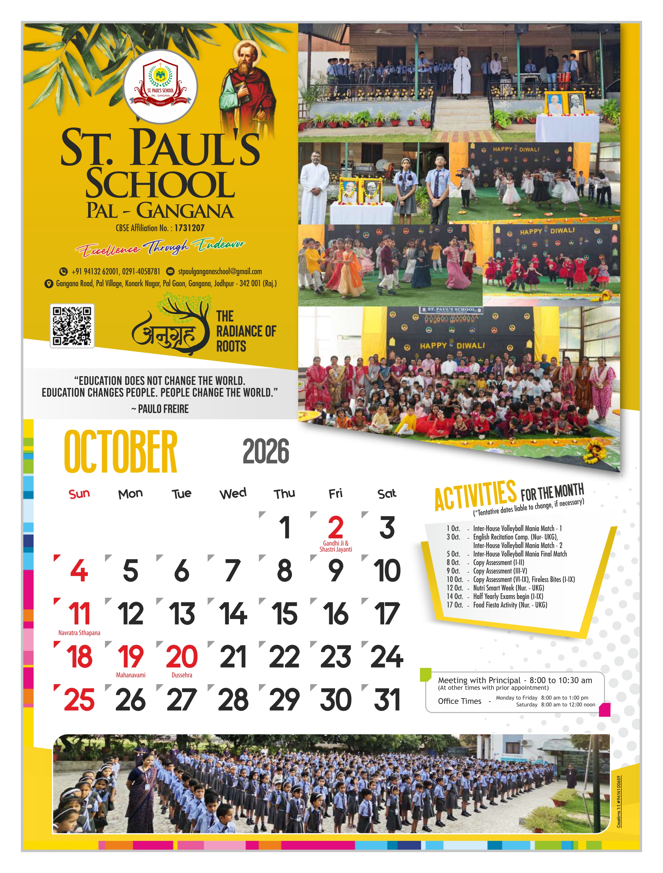 School Calender
